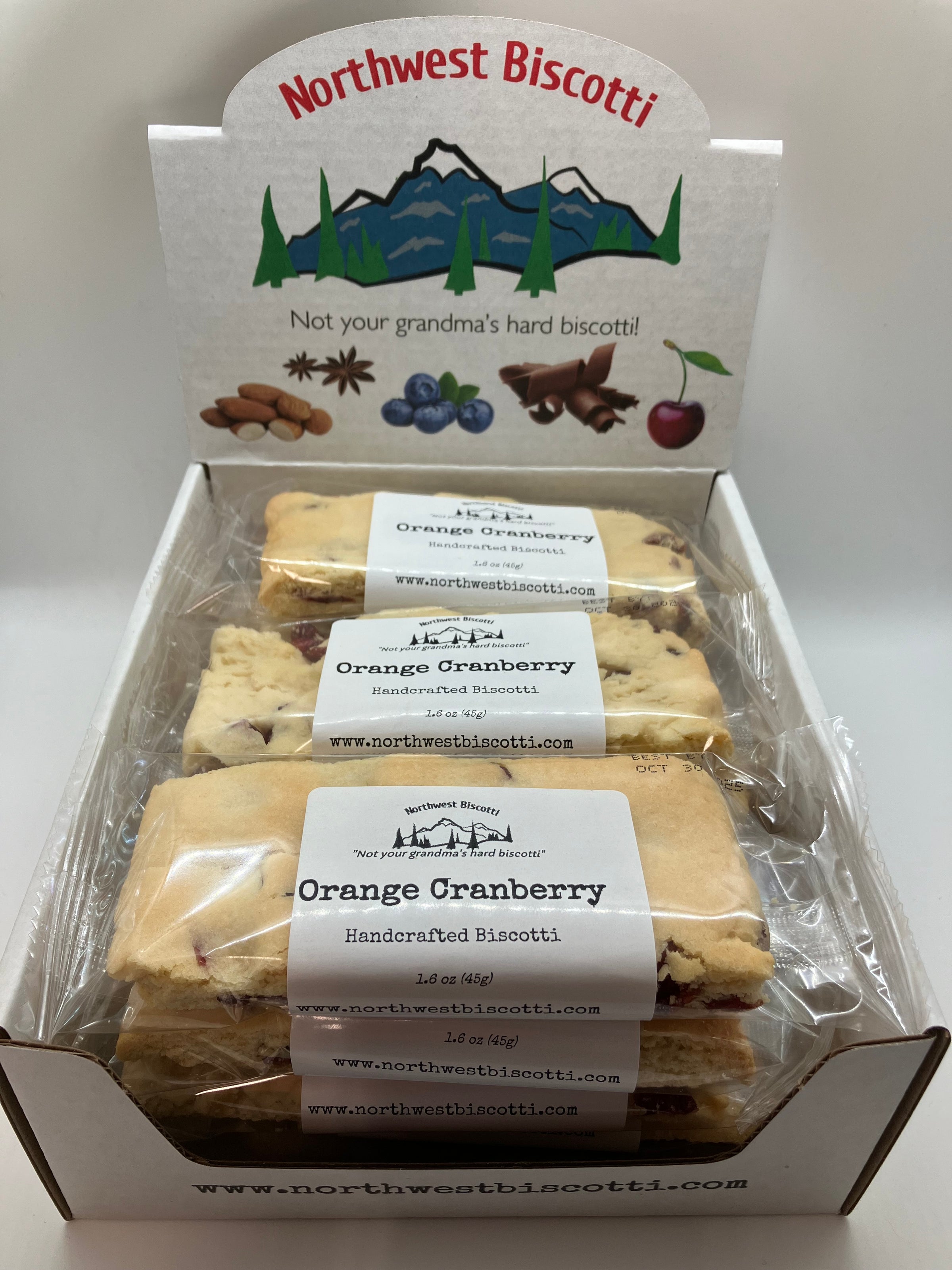 Biscotti Double Pack (various flavors) | Northwest Biscotti