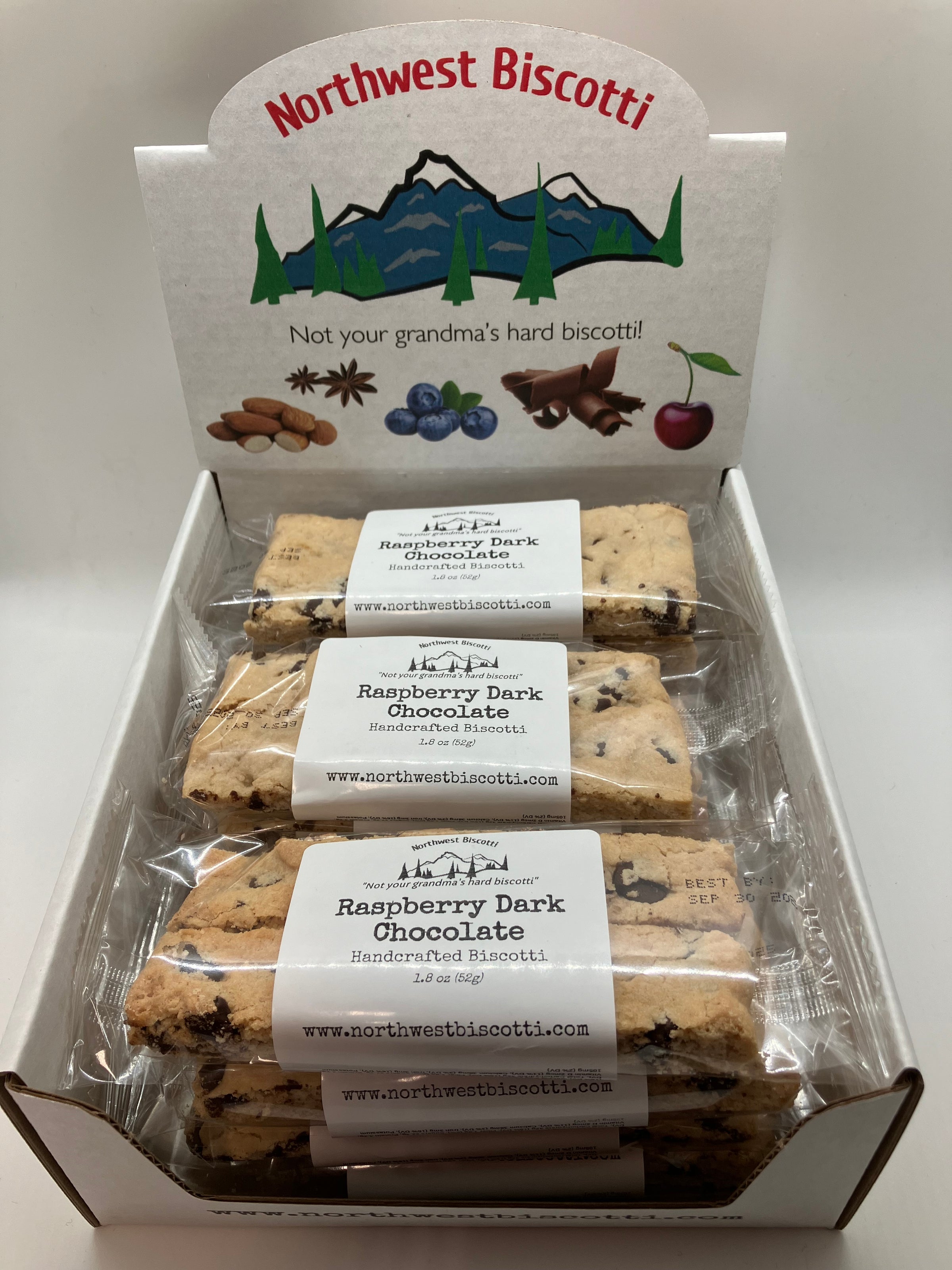 BISCOTTI DOUBLE PACK CASE (12) | Northwest Biscotti