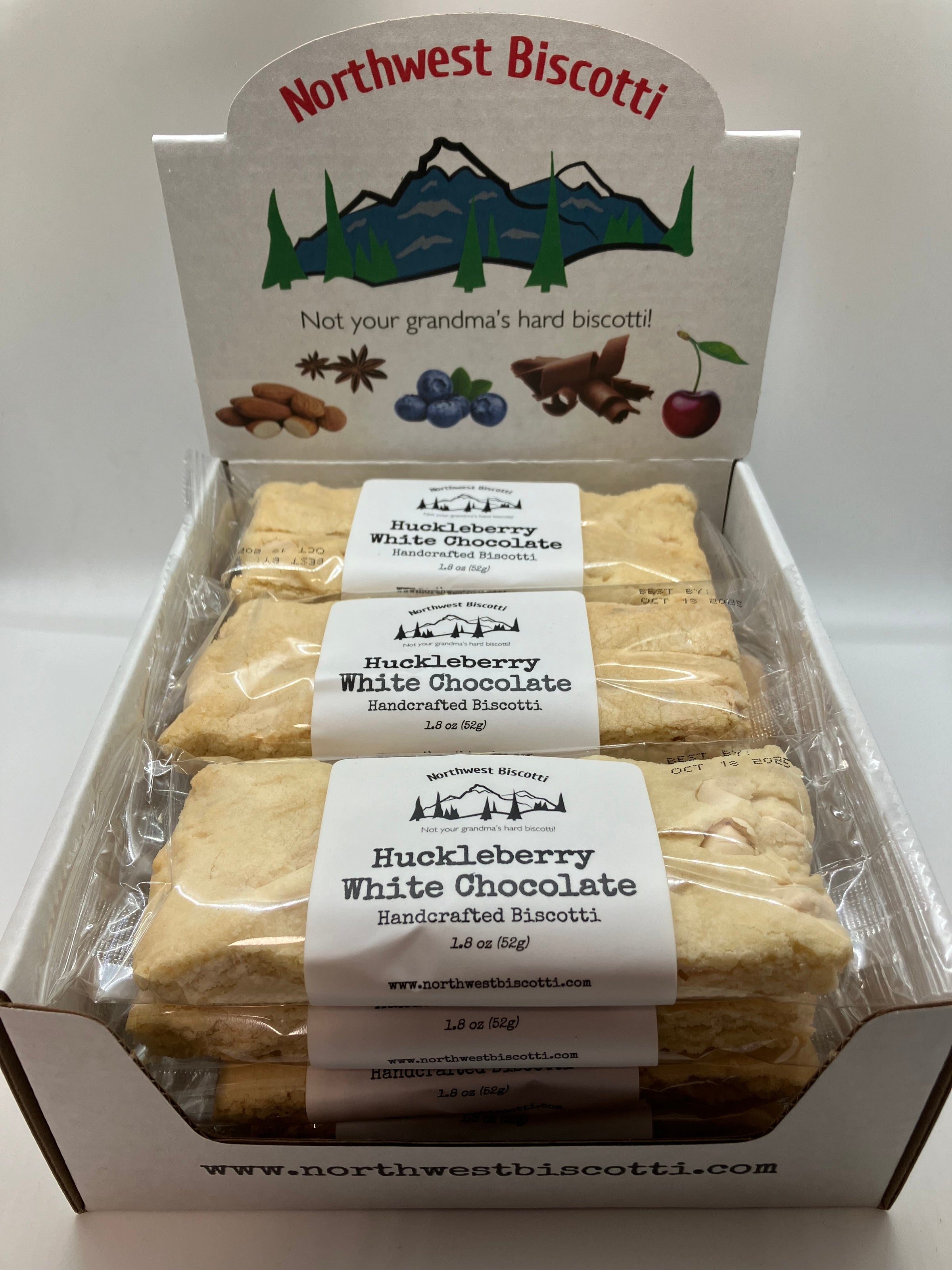 BISCOTTI DOUBLE PACK CASE (12) | Northwest Biscotti